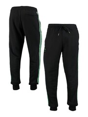 adidas Black 100% Cotton Real Madrid Lifestyler Heavy Cotton Joggers - Image 1 of 3