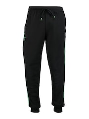 adidas Black 100% Cotton Real Madrid Lifestyler Heavy Cotton Joggers - Image 2 of 3