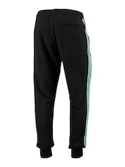 adidas Black 100% Cotton Real Madrid Lifestyler Heavy Cotton Joggers - Image 3 of 3