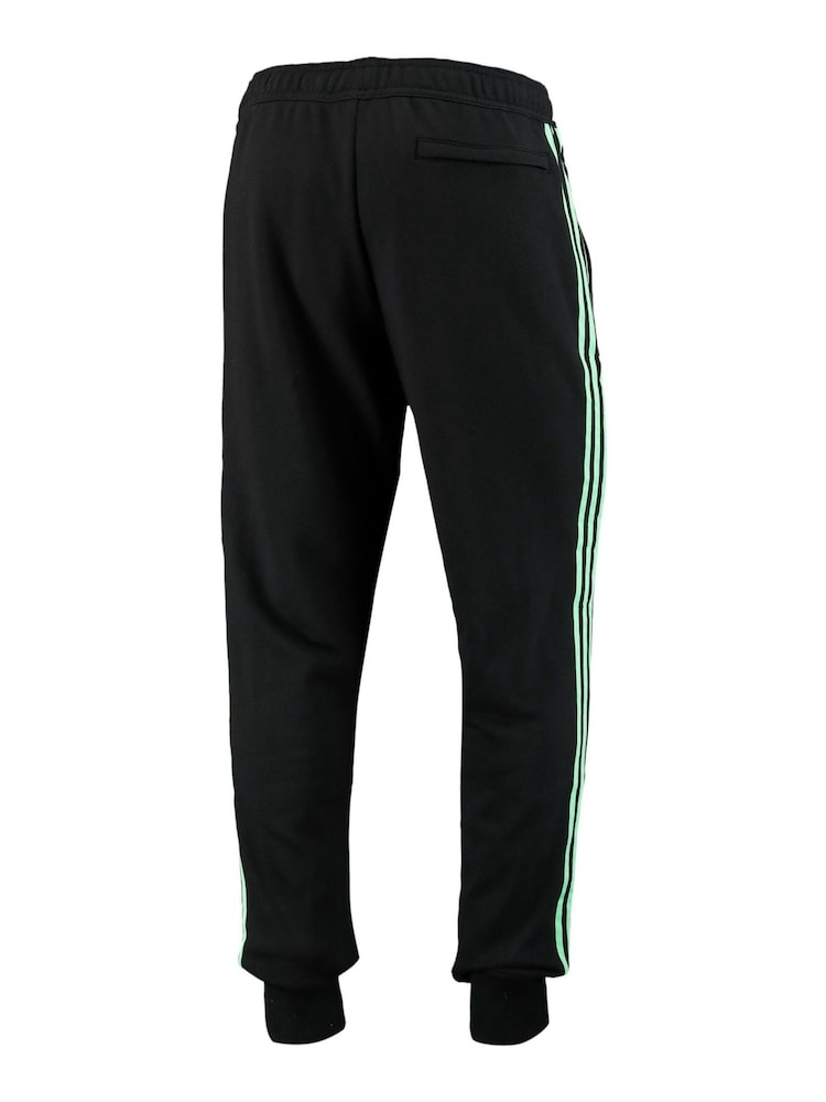 adidas Black 100% Cotton Real Madrid Lifestyler Heavy Cotton Joggers - Image 3 of 3 adidas Black 100% Cotton Real Madrid Lifestyler Heavy Cotton Joggers - Image 3 of 3