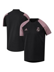 adidas Black Real Madrid Travel T-Shirt - Image 1 of 3