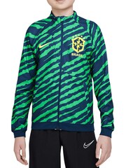 Nike Blue Brazil Anthem Jacket Kids - Image 1 of 2