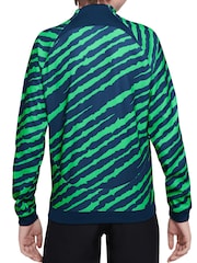 Nike Blue Brazil Anthem Jacket Kids - Image 2 of 2