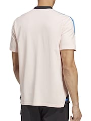 adidas Pink Manchester United Training Polo Shirt - Image 2 of 2
