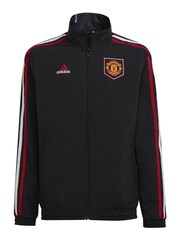 adidas Black Manchester United Reversible Anthem Jacket Kids - Image 2 of 3