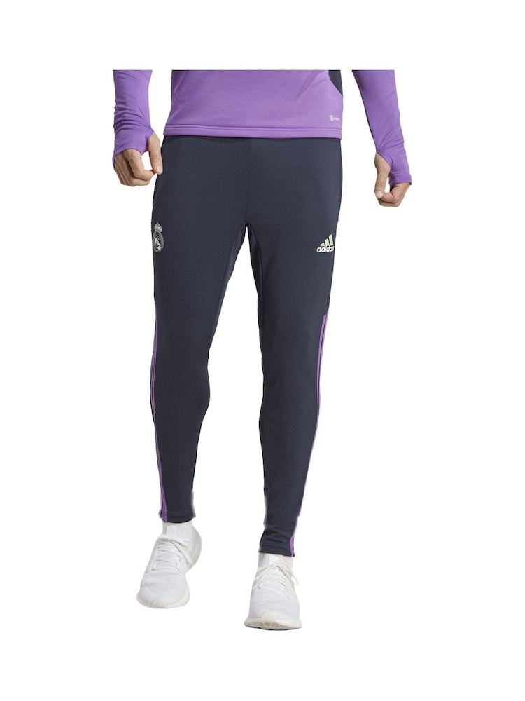adidas Navy Blue Real Madrid Training Joggers - Image 1 of 2
