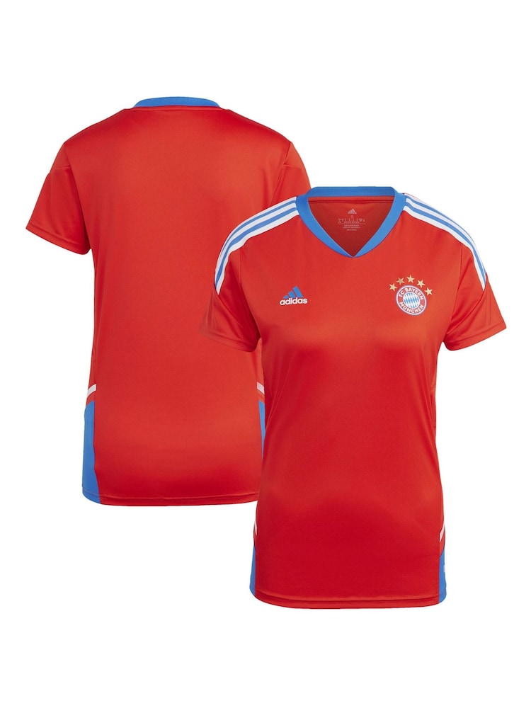 Rot - adidas Fc Bayern Trainings-Trikot für Damen - Bild 1 von 3