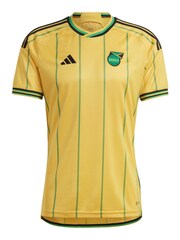 adidas Yellow Jamaica 2023 Home Shirt - Image 2 of 3