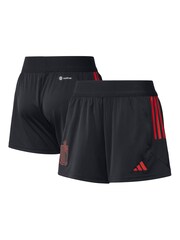 adidas Black Belgium Training Shorts Womens - Image 1 of 3