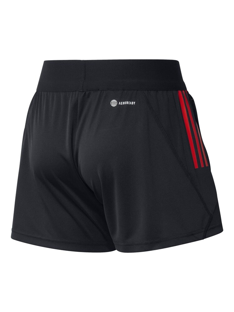 adidas Black Belgium Training Shorts Womens - Image 3 of 3