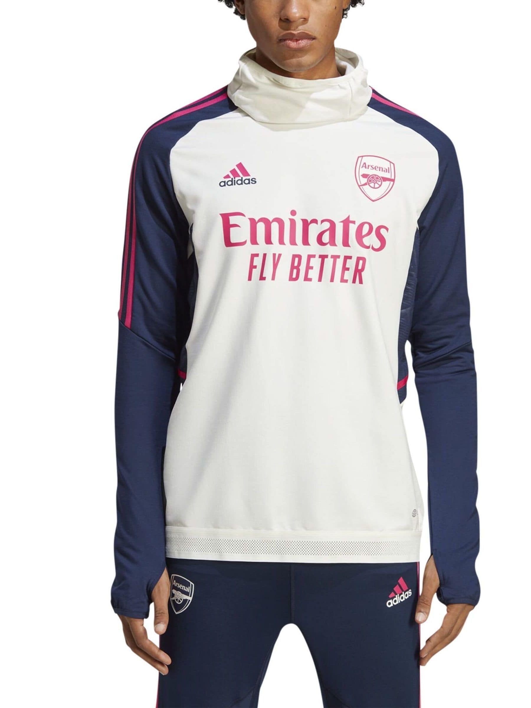 Buy adidas White Arsenal Training Pro Warm Top from Next Bahrain