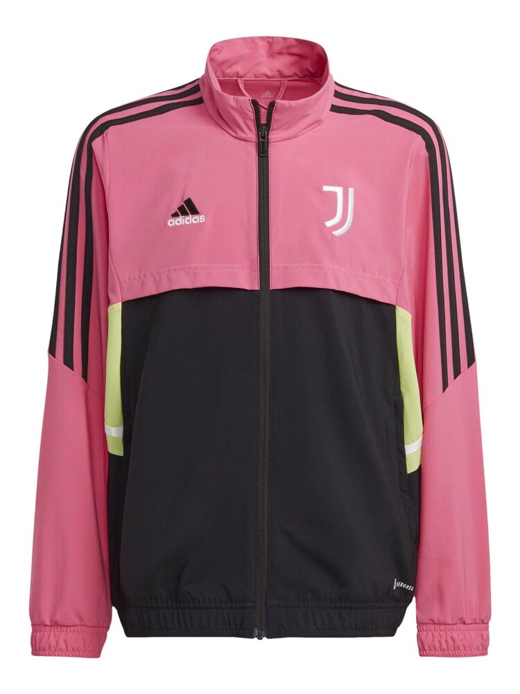 adidas Pink Juventus Training Presentation Jacket Kids - Image 2 of 5