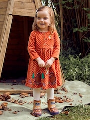 JoJo Maman Bébé Brown Kids' The Gruffalo Cosy Lined Ankle Wellies - Image 7 of 8