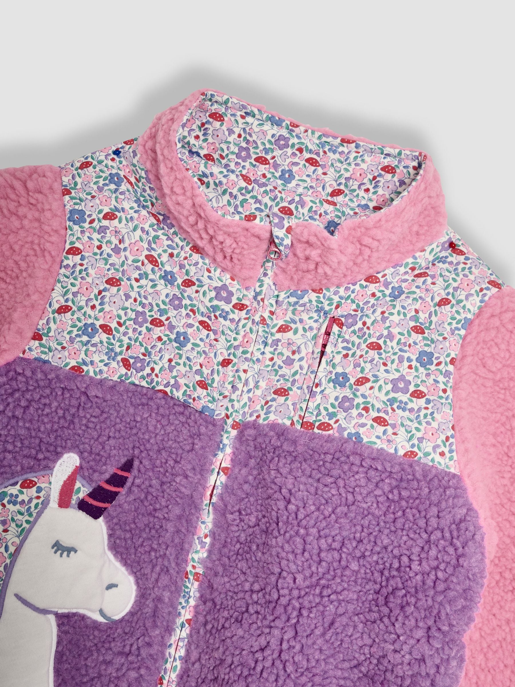 Kaufe Sie JoJo Maman Bebe Applique Zip Up Teddy Fleece bei Next Deutschland
