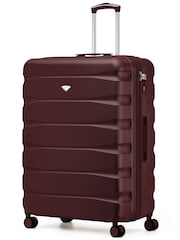 Flight Knight Purple Extra Large Check in 29" Lightweight 8 Wheel ABS Hard Case Hold Suitcase Checked Baggage 131L Capacity - Image 1 of 1