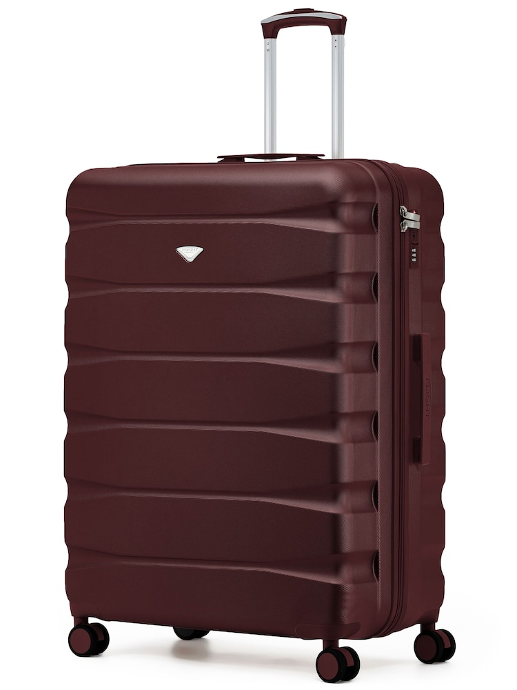 Flight Knight Purple Extra Large Check in 29" Lightweight 8 Wheel ABS Hard Case Hold Suitcase Checked Baggage 131L Capacity - Image 1 of 1
