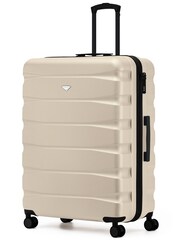 Flight Knight Cream 8 Wheel ABS Hard Case Hold Suitcase - Image 1 of 1