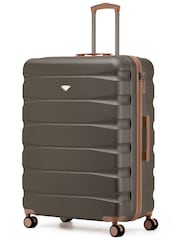 Flight Knight Brown 8 Wheel ABS Hard Case Hold Suitcase - Image 1 of 1