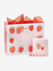 Pink Strawberry's Gift Bag and Card Set - Image 3 of 3