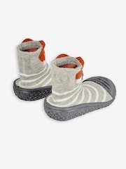 JoJo Maman Bébé Calcetines Zapatillas Fox Indoor Outdoor - Imagen 2 de 4