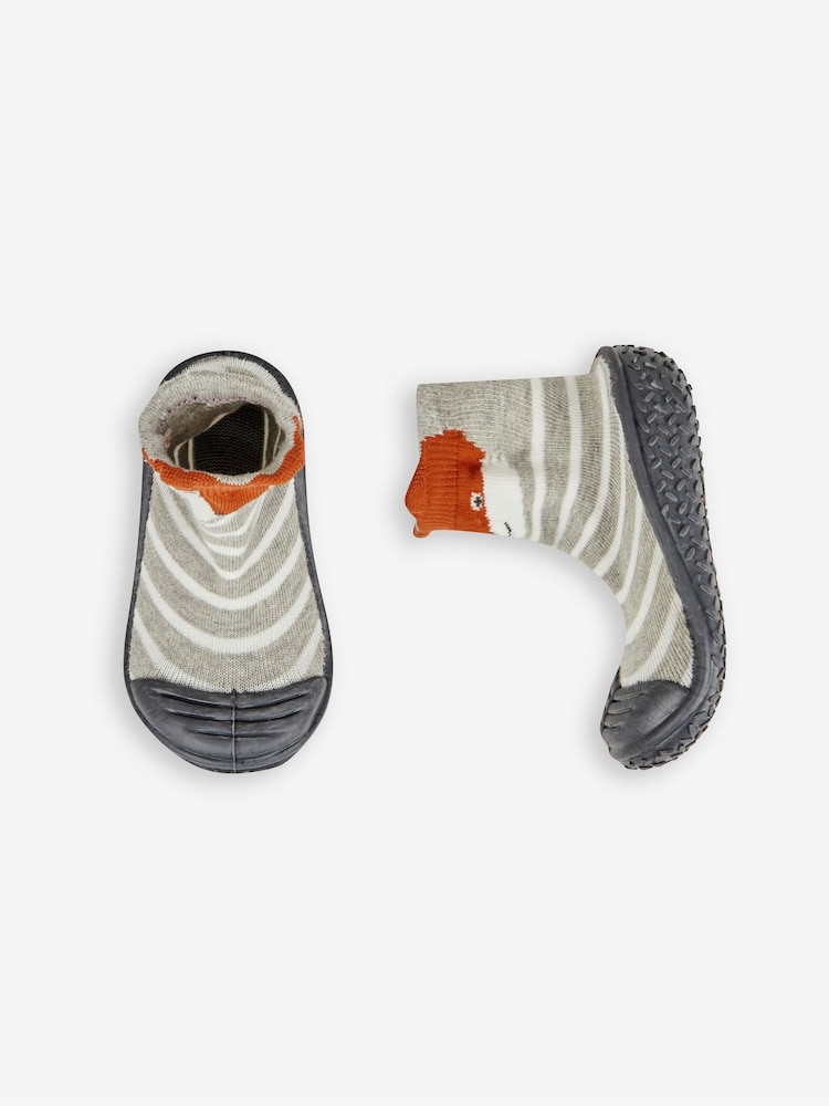 JoJo Maman Bébé Calcetines Zapatillas Fox Indoor Outdoor - Imagen 4 de 4