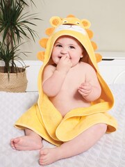 JoJo Maman Bébé Personalised Lion Hooded Towel - Image 3 of 3