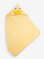 JoJo Maman Bébé Personalised Duck Hooded Towel - Image 2 of 4