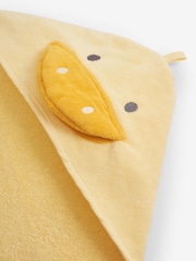 JoJo Maman Bébé Personalised Duck Hooded Towel - Image 3 of 4