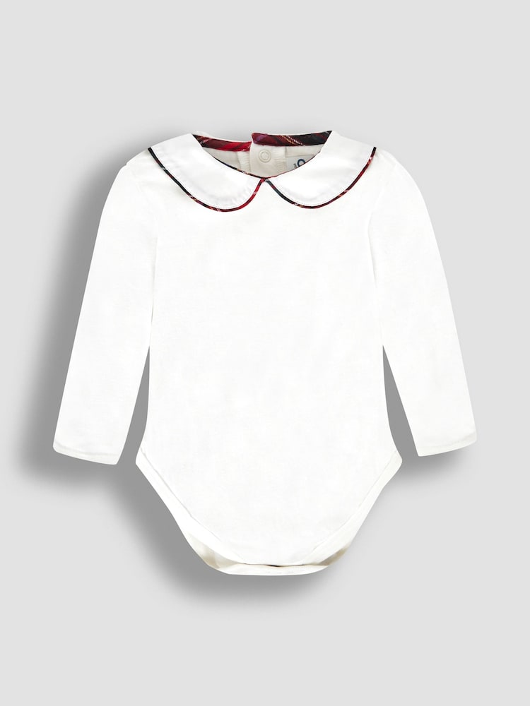 Conjunto de petos y bodi de tartán de Jojo Maman Bébé - Imagen 4 de 4 Conjunto de petos y bodi de tartán de Jojo Maman Bébé - Imagen 4 de 4