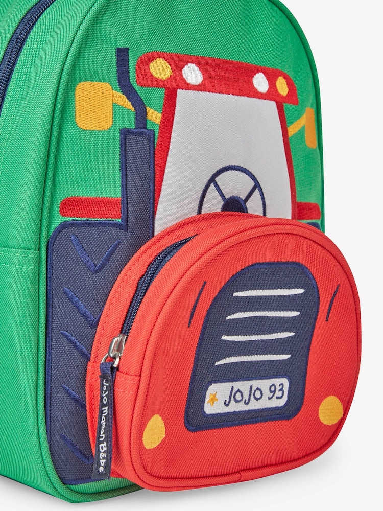 JoJo Maman Bébé Personalised Tractor Backpack - Image 2 of 7