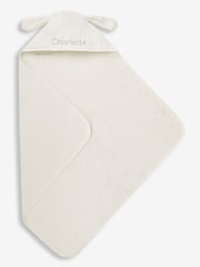 JoJo Maman Bébé Personalised Bunny Hooded Towel - Image 2 of 3