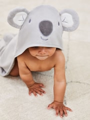 JoJo Maman Bébé Personalised Koala Hooded Towel - Image 3 of 4
