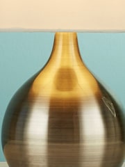 Searchlight Antique Brass Lucerne Touch Table Lamp - Image 4 of 4