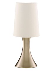 Searchlight Antique Brass Lucerne Touch Table Lamp - Image 2 of 3