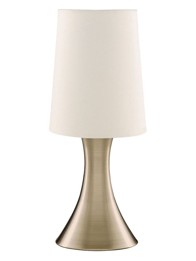 Searchlight Antique Brass Lucerne Touch Table Lamp - Image 2 of 3