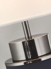 Searchlight Black Acacia Navy Table Lamp - Image 3 of 3