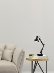Searchlight Silver Madder Hobby Table Lamp - Image 1 of 3