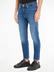 Calvin Klein Blue Slim Taper Jeans - Image 1 of 5