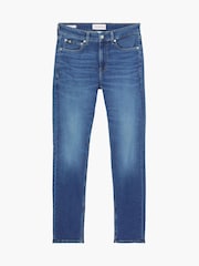 Calvin Klein Blue Slim Taper Jeans - Image 4 of 5