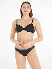 Calvin Klein Black Lightly Lined Demi Bra - Image 1 of 4