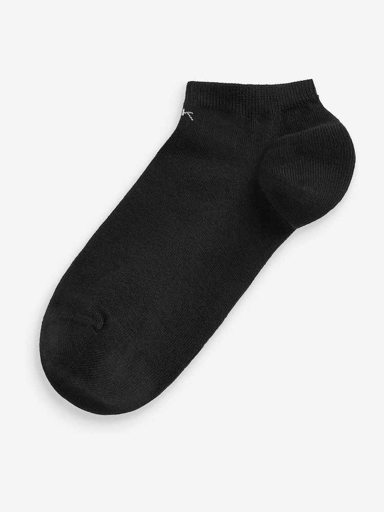 Calvin Klein Black Womens Sneaker Socks 4 Pack - Image 2 of 5 Calvin Klein Black Womens Sneaker Socks 4 Pack - Image 2 of 5
