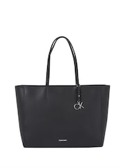 Calvin Klein Black Medium Shopper Bag - Image 1 of 4