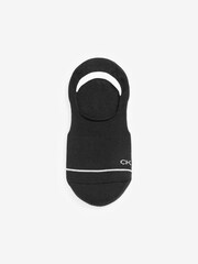 Calvin Klein Black Womens Athleisure 100% Cotton Socks 3 Pack - Image 2 of 2