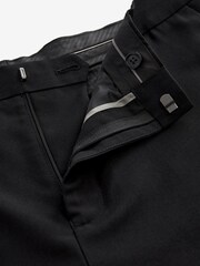 Black EDIT Oversized Tuxedo Suit Trousers - Image 6 of 9