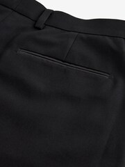 Black EDIT Oversized Tuxedo Suit Trousers - Image 7 of 9