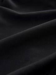 Black EDIT Oversized Tuxedo Suit Trousers - Image 8 of 9