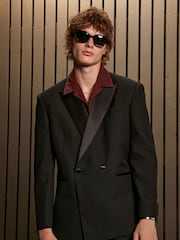 Black EDIT Oversized Suit Jacket - Image 1 of 13