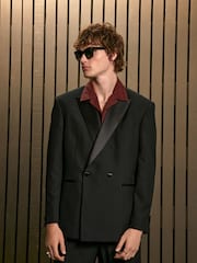 Black EDIT Oversized Suit Jacket - Image 2 of 13
