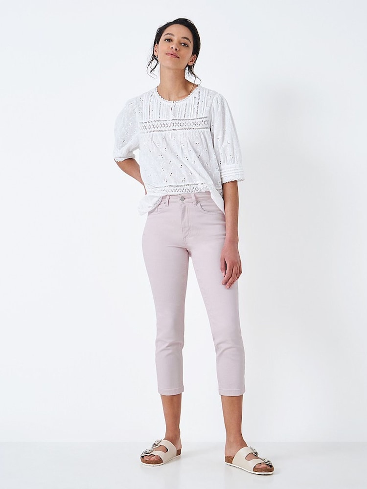 Crew Clothing Cropped Jeans - Image 3 of 5