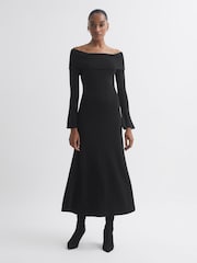 Florere Knitted Strapless Maxi Dress - Image 1 of 5